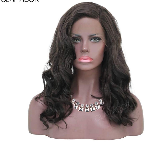 Dark Brown Beauty Lace Front Wig main image 2